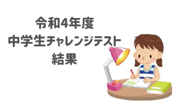 令和4年度中学生チャレンジテスト 3年生 結果発表 Runが止まらない夫とお菓子が止まらない嫁